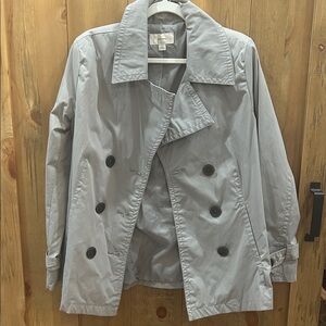 Merona Light Gray Trench Coat
